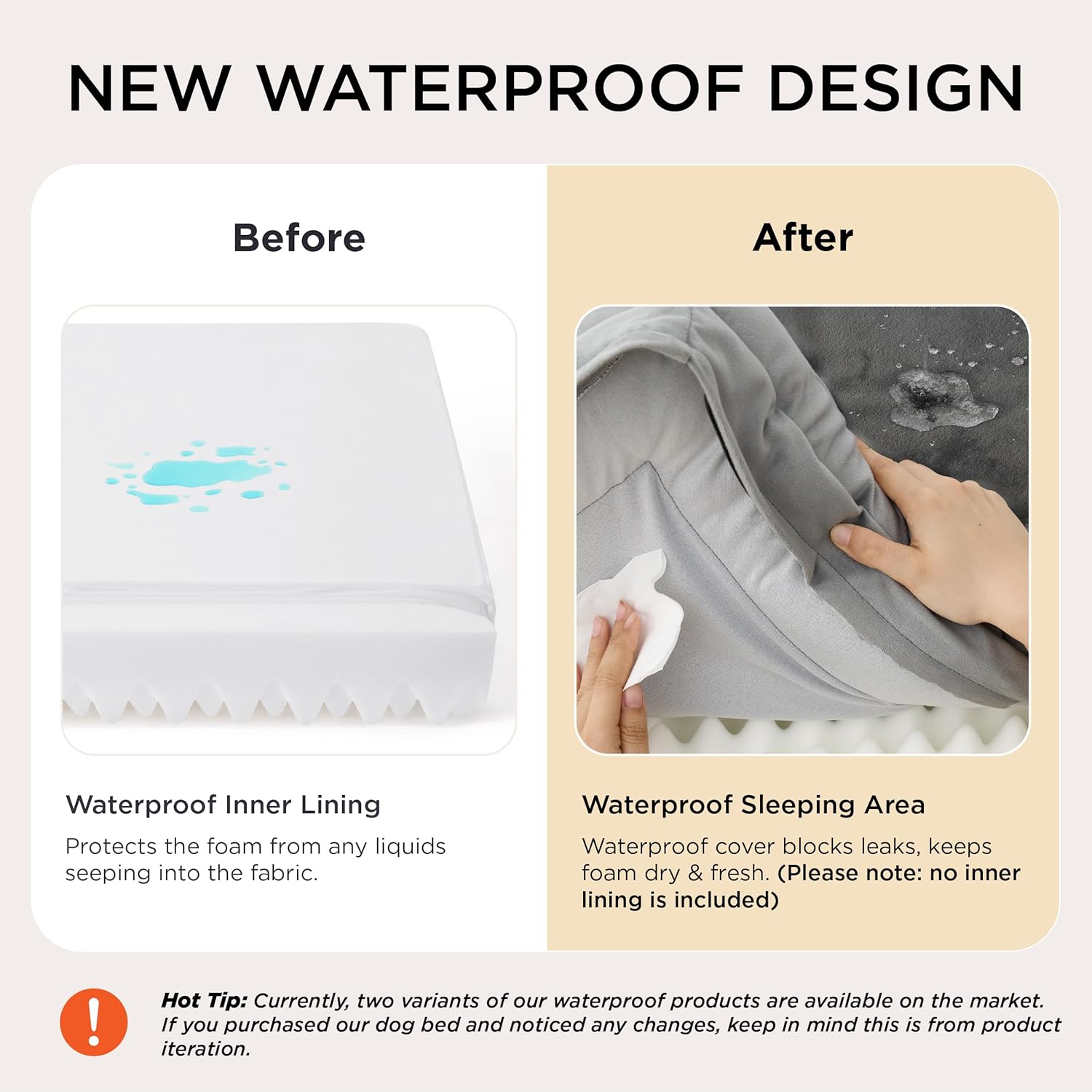 Orthopedic Dog Sofa Bed – Waterproof, Supportive Bolster