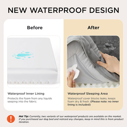 Orthopedic Dog Sofa Bed – Waterproof, Supportive Bolster