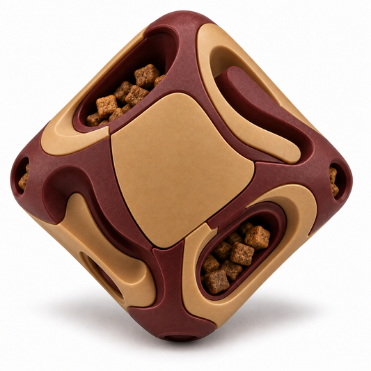 Baxter’s Multi-Compartment Interactive Treat Puzzle Feeder for Dogs