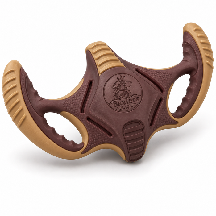 Baxter’s Multi-Grip Dog Flying Disc – Moulded Fetch Toy