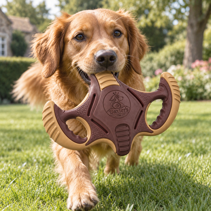 Baxter’s Multi-Grip Dog Flying Disc – Moulded Fetch Toy