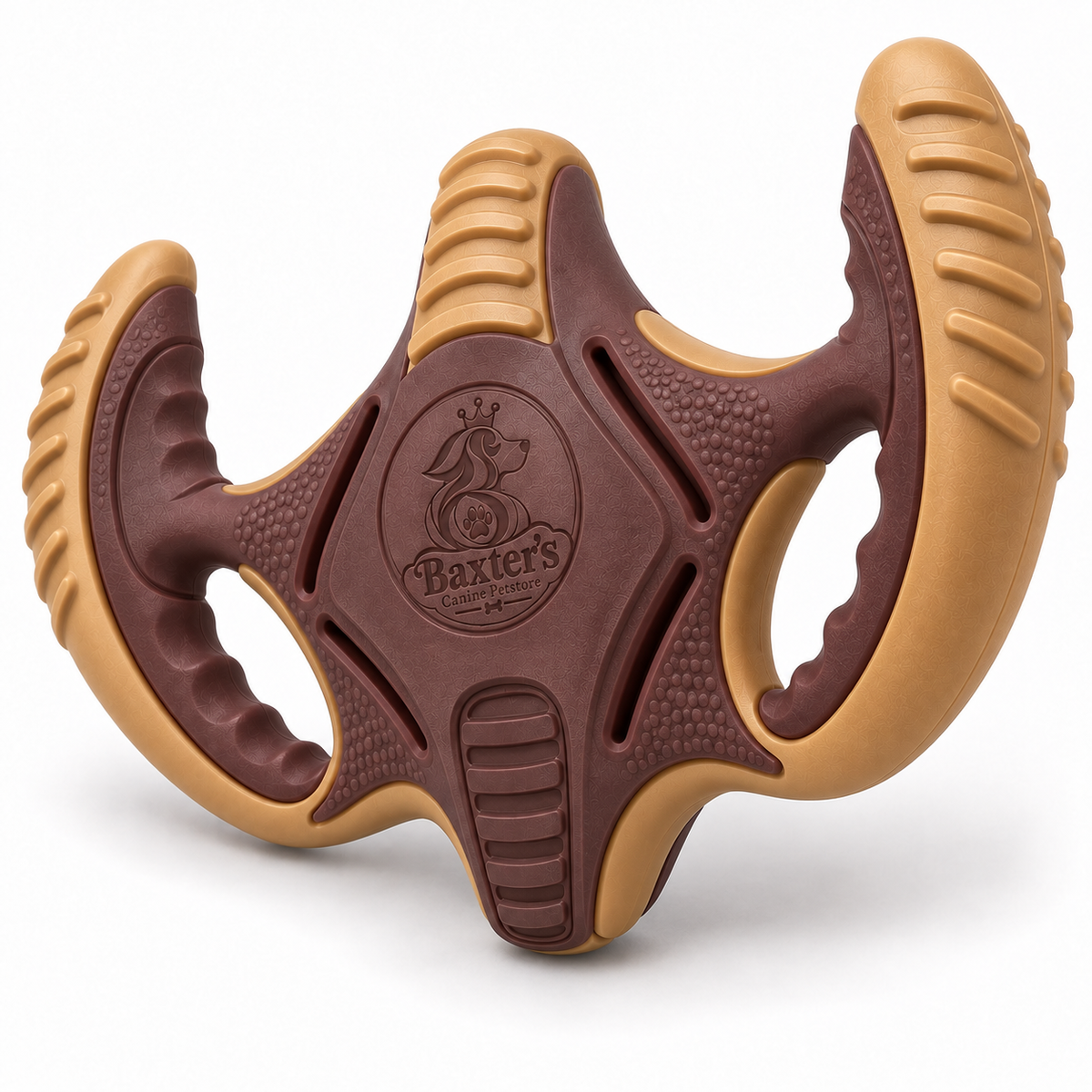 Baxter’s Multi-Grip Dog Flying Disc – Moulded Fetch Toy