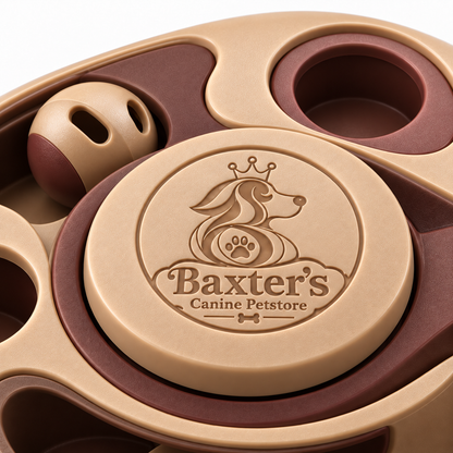 Baxter’s Enclosed Ball-Track Puzzle Toy – Interactive Paw Play for Cats
