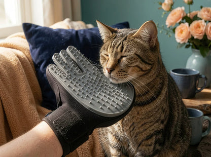 Silicone Deshedding Grooming Glove
