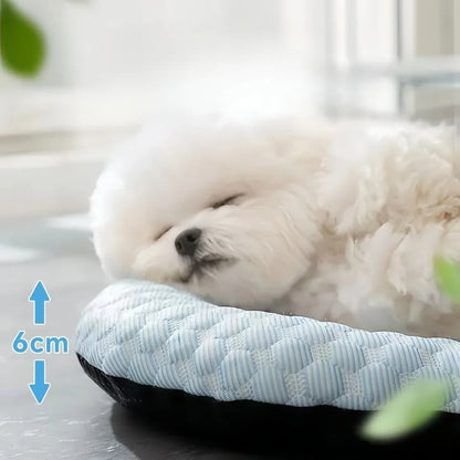 Cooling Pet Bed Mat for Dogs – Washable Summer Cushion