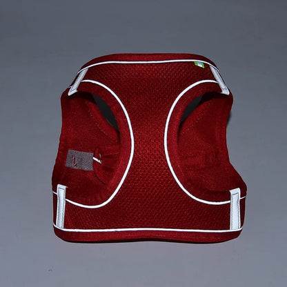 Adjustable Reflective Pet Harness Set With Leash