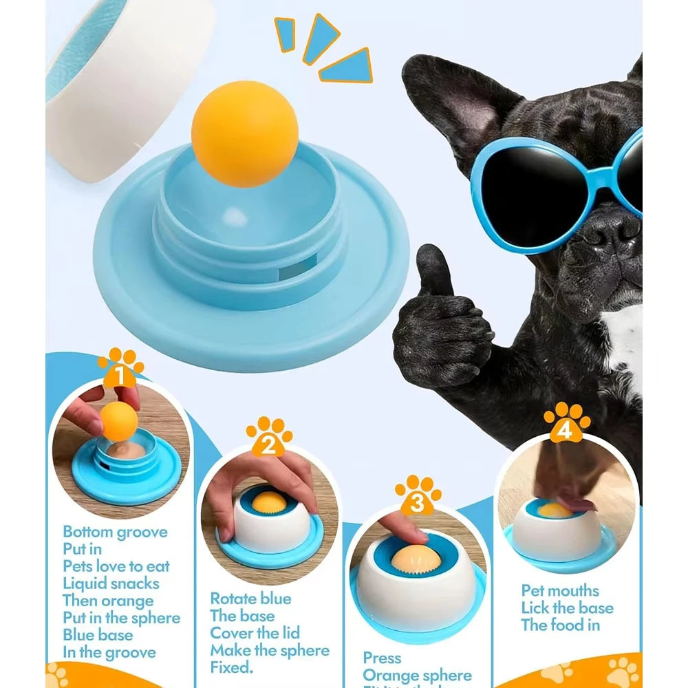 Pet Licking Slow Feeder Toy For Dogs And Cats