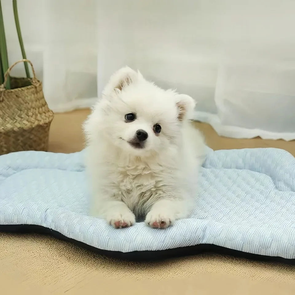 Cooling Pet Bed Mat for Dogs – Washable Summer Cushion