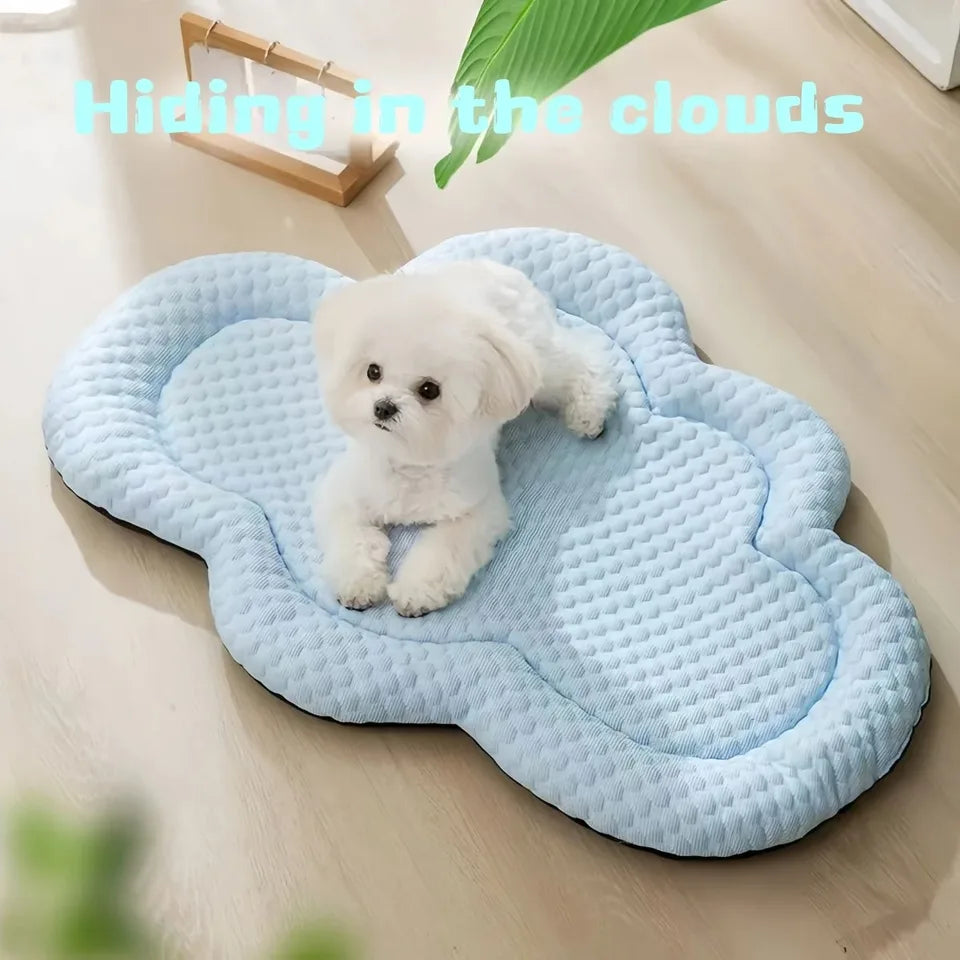 Cooling Pet Bed Mat for Dogs – Washable Summer Cushion
